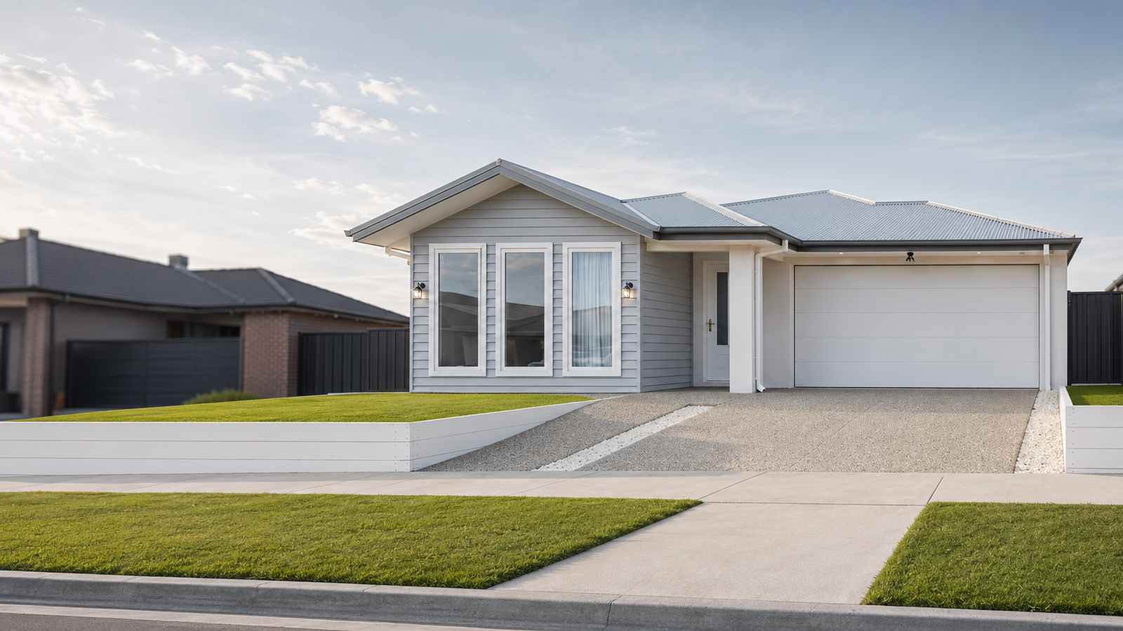 A completed PrimeSpaces family home