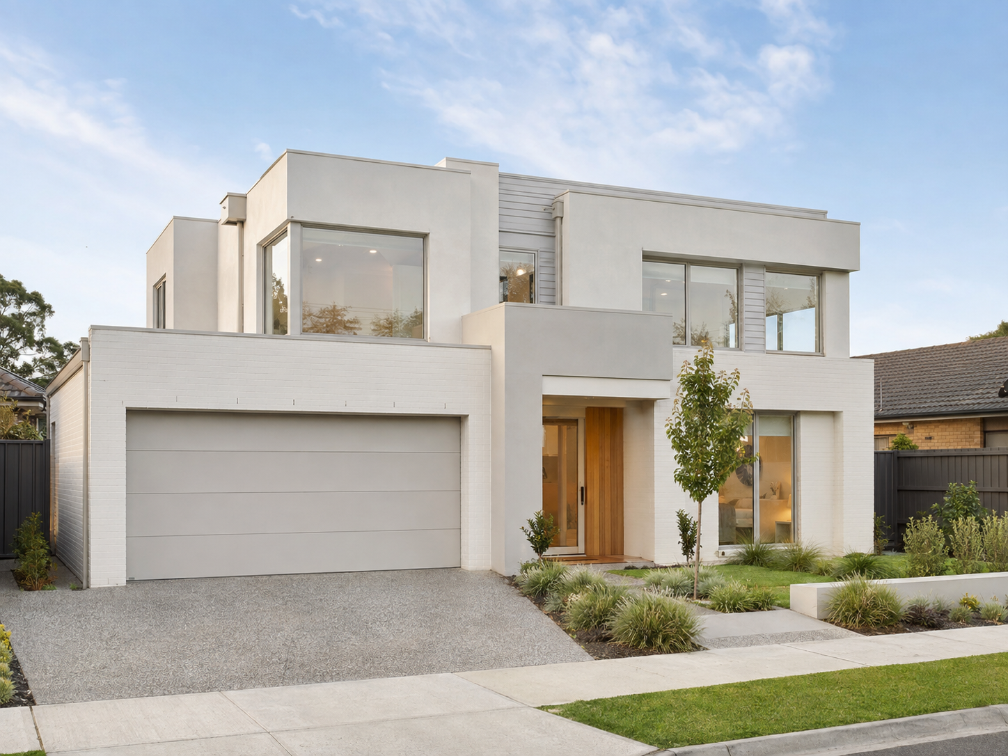 New contemporary PrimeSpaces home after knockdown rebuild