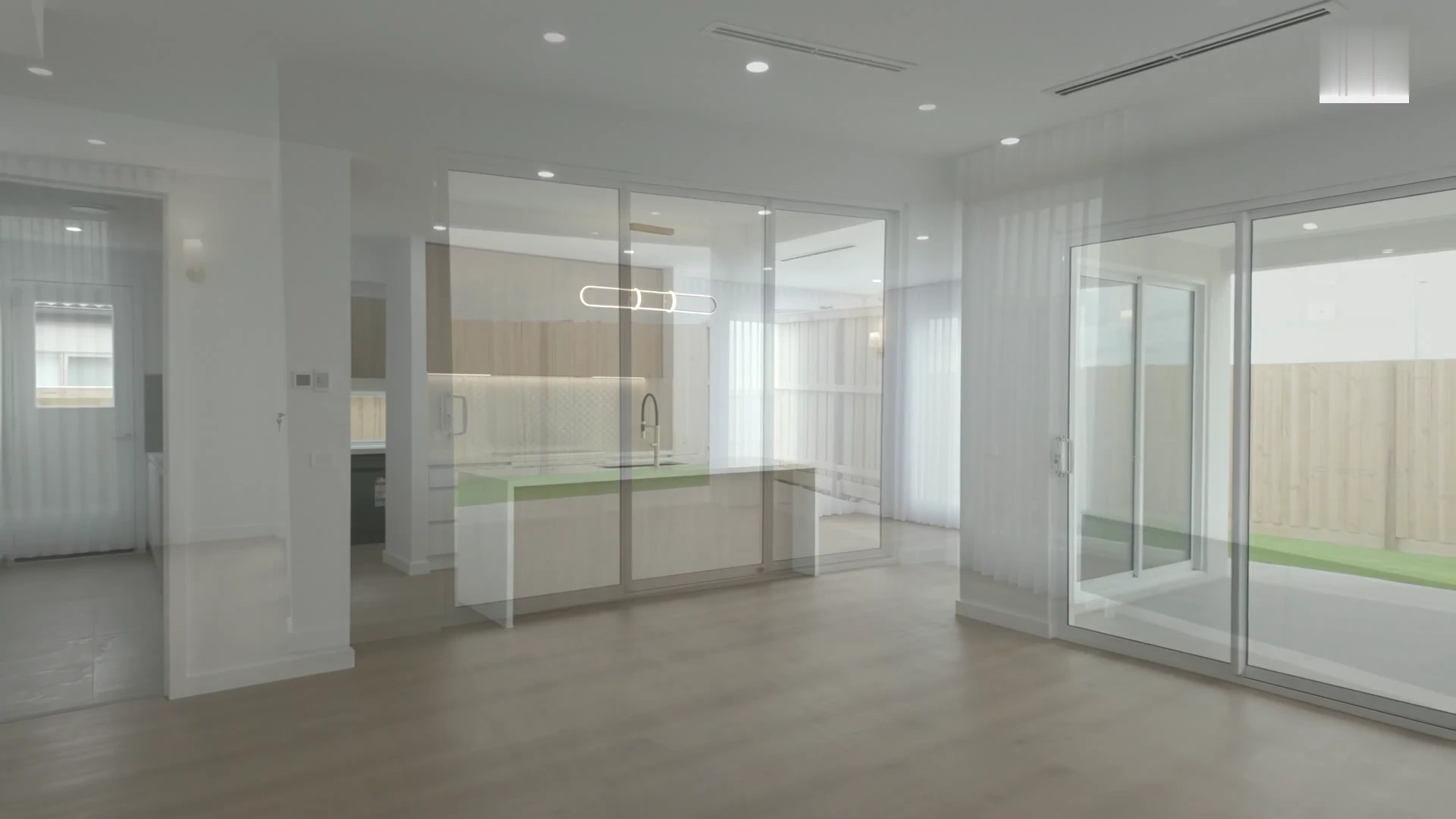 The Elara living and dining area